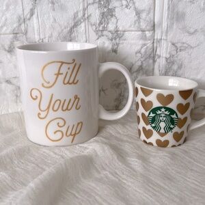 🇺🇸 STARBUCKS Set 🧜‍♀️ 1 Mug & 1 Shot cup